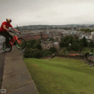 Bicycle front flip