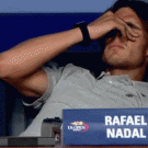 Rafael Nadal faints at the US Open press conference