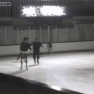 Figure skating mishap
