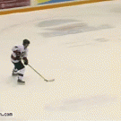 Hockey trick goal