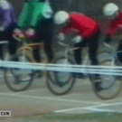 Failed bicycle race start