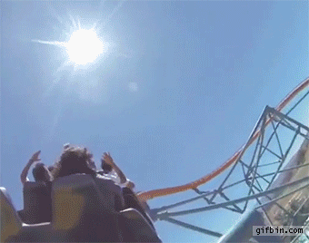 Kid Loses Phone On Roller Coaster Ride | Best Funny Gifs ...
