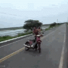 Motorcycle fail