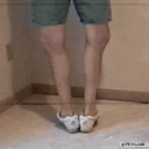 Weird knee movement