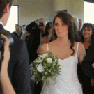 Wedding photographers hair catches fire