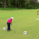 Target golfing nut shot (Chi Chi Rodriguez)
