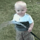 Kid drinking water from hose fail