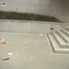 Marisa Dal Santo no comply flip up the stairs