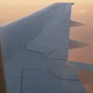 Plane window coming off mid-flight